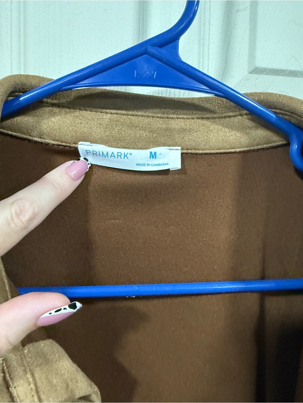 Primark Tan Suede-Look Open Front Jacket - Picture 4 of 4